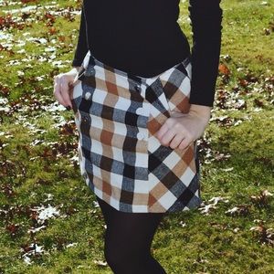 Forever 21 plaid skirt